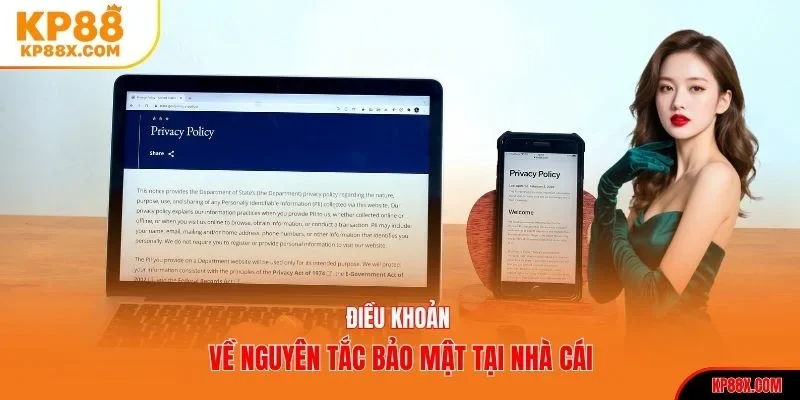 Điều khoản về nguyên tắc bảo mật tại nhà cái