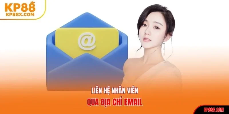 Liên hệ nhân viên qua địa chỉ email