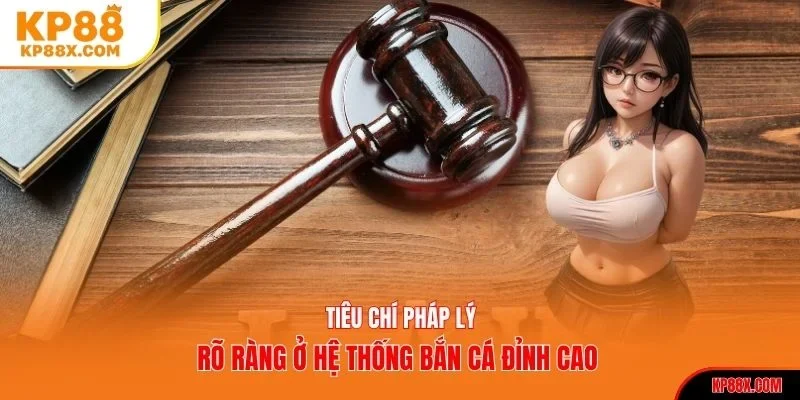 Tiêu chí pháp lý rõ ràng ở hệ thống bắn cá đỉnh cao 